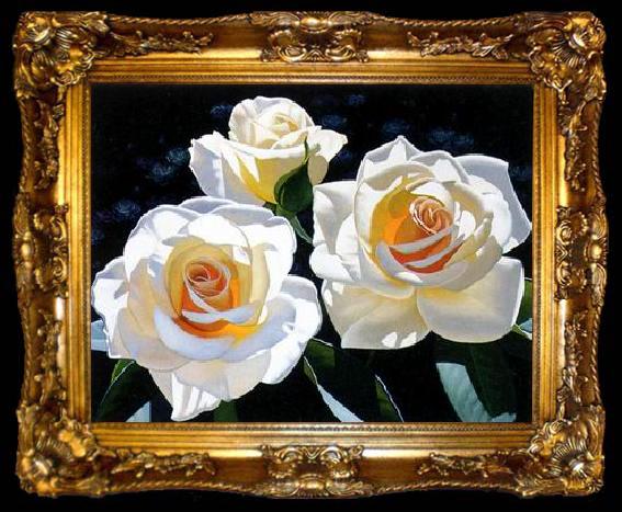 framed  unknow artist Still life floral, all kinds of reality flowers oil painting  68, ta009-2